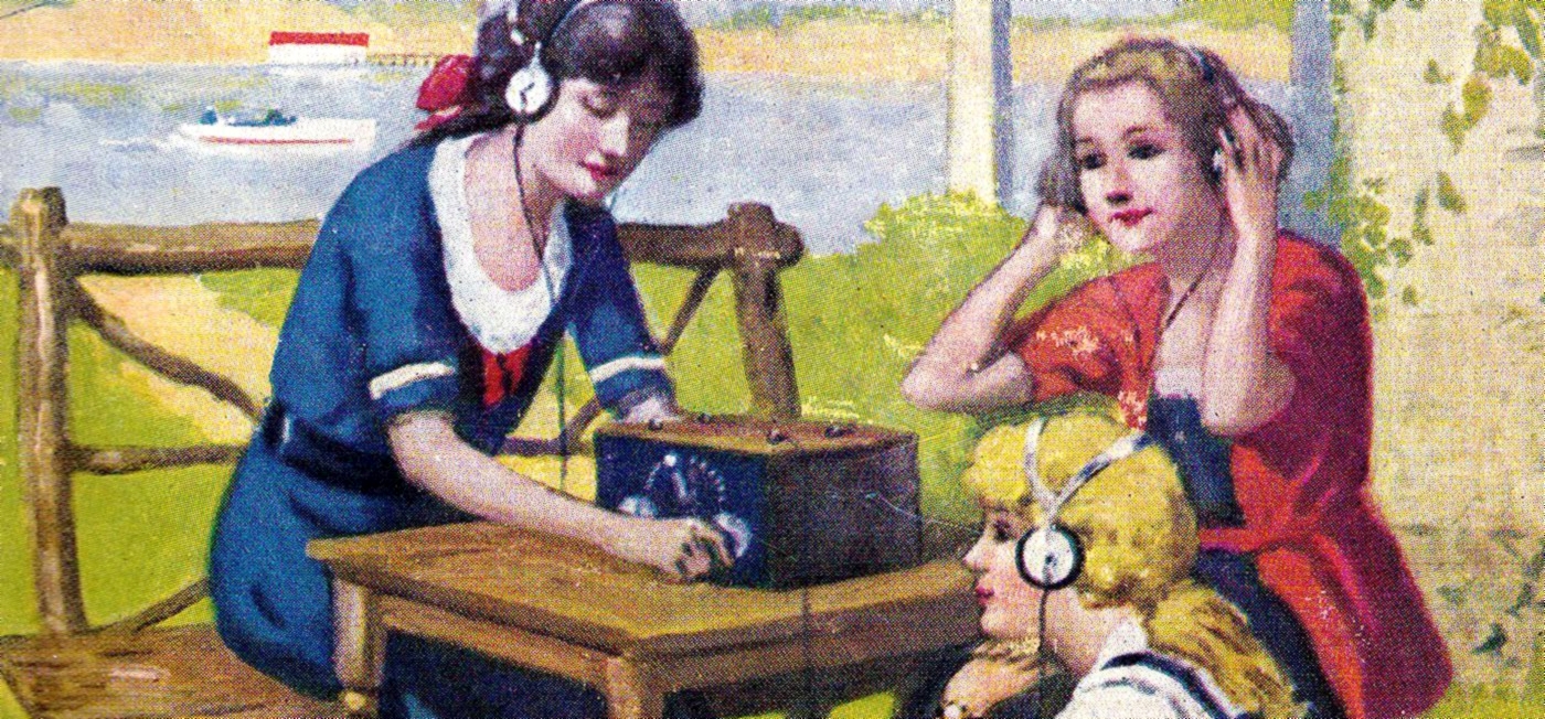 Radio Girls Artwork (Detail)